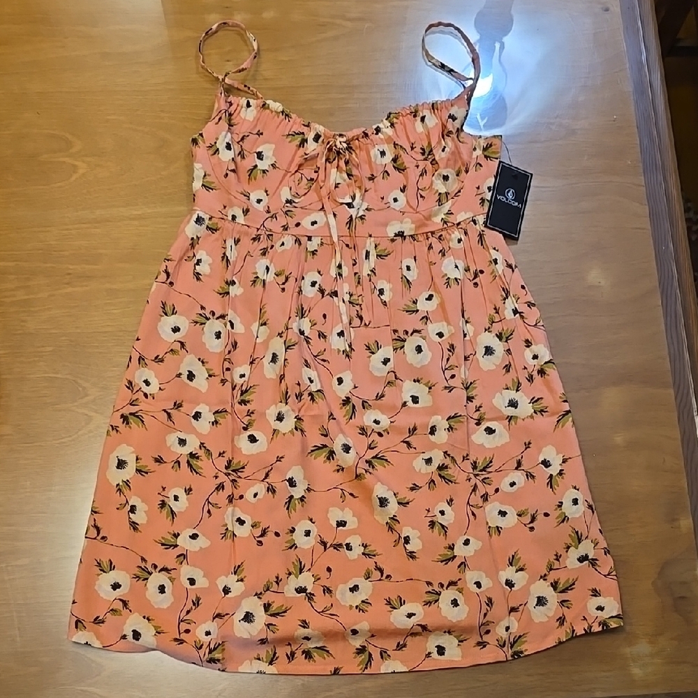 Floral Peach Sundress